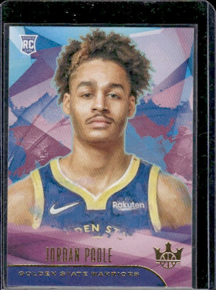 2019-20 Panini Court Kings #75 Jordan Poole RC