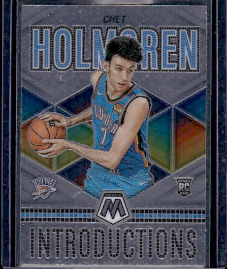 2022-23 Panini Mosaic #12 Chet Holmgren Introductions Mosaic