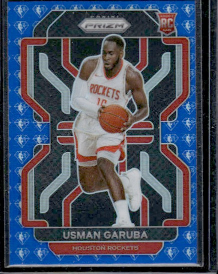 2021-22 Panini Prizm #321 Usman Garuba NBA 75th Anniversary RC