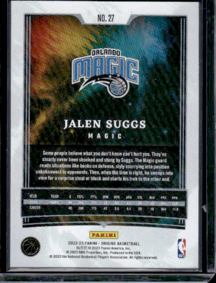 2022-23 Panini Origins #27 Jalen Suggs Red