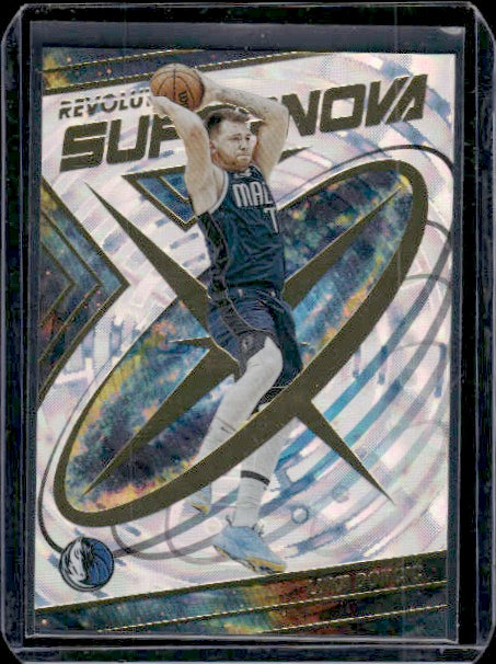 2022-23 Panini Revolution #2 Luka Doncic Supernova Fractal