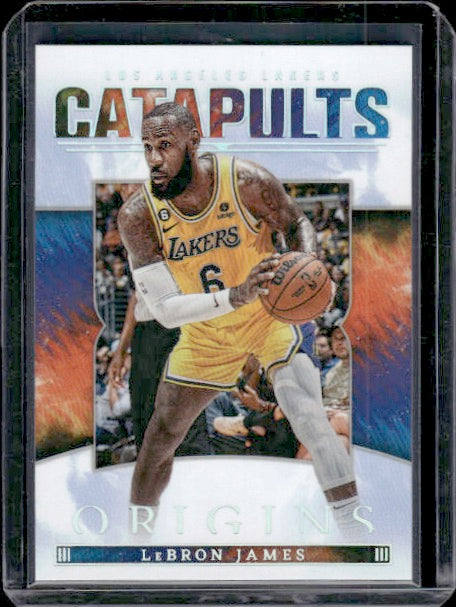 2022-23 Panini Origins #10 LeBron James Catapults