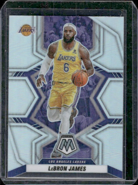 2021-22 Panini Mosaic #146 LeBron James Silver