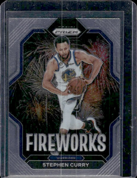 2022-23 Panini Prizm #19 Stephen Curry Fireworks