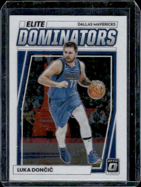 2022-23 Donruss Optic #4 Luka Doncic Elite Dominators