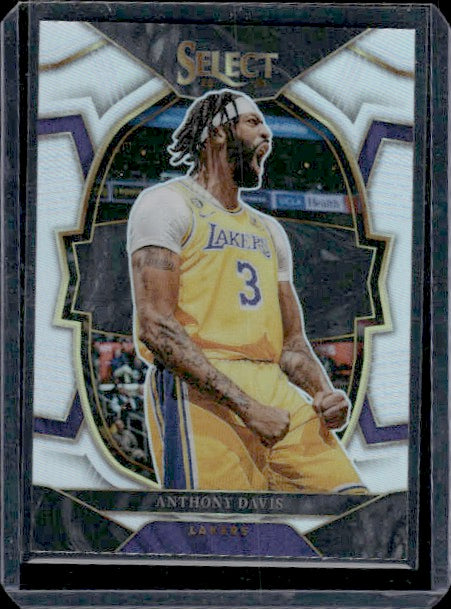 2016-17 Panini Select #170 Anthony Davis Silver Prizms