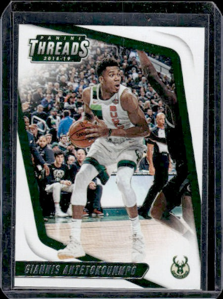 2018-19 Panini Threads #5 Giannis Antetokounmpo