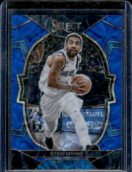 2022-23 Panini Select #30 Kyrie Irving Blue Scope Prizms #/249