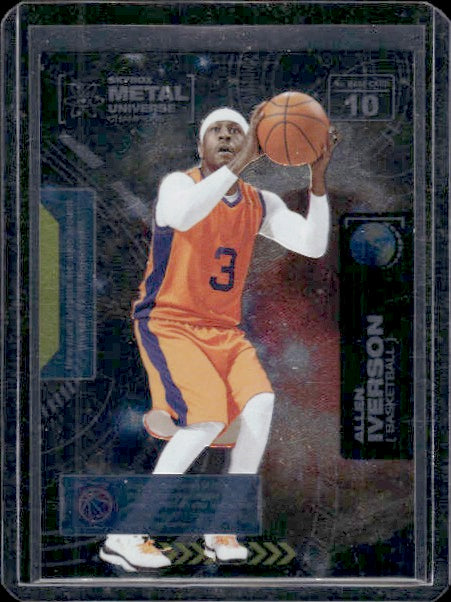 2021 SkyBox Metal Universe Champions #10 Allen Iverson