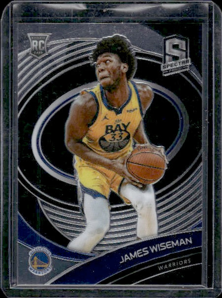 2020-21 Panini Spectra #104 James Wiseman Variation RC