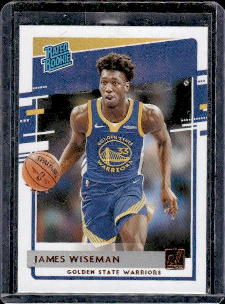 2020-21 Donruss #226 James Wiseman RC