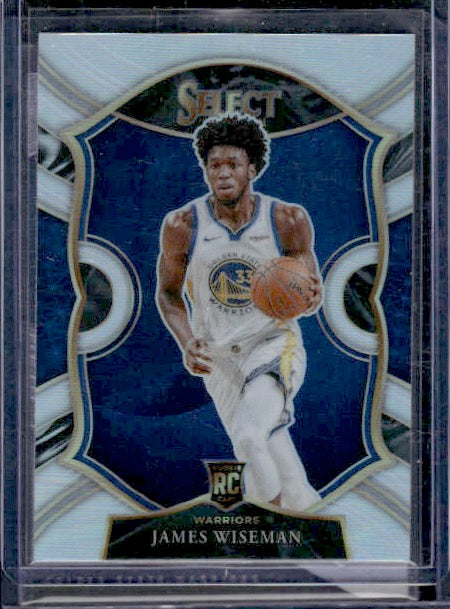 2020-21 Panini Select #62 James Wiseman Silver Prizms