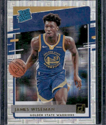 2020-21 Donruss #226 James Wiseman Choice