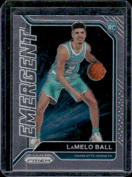 2020-21 Panini Prizm #23 LaMelo Ball Emergent RC