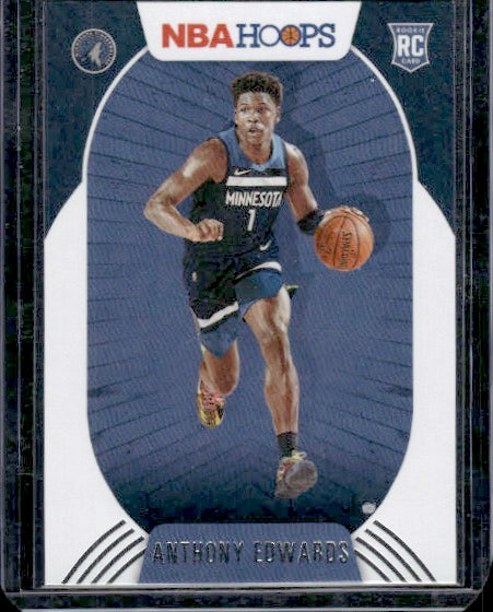 2020-21 Hoops #216 Anthony Edwards RC