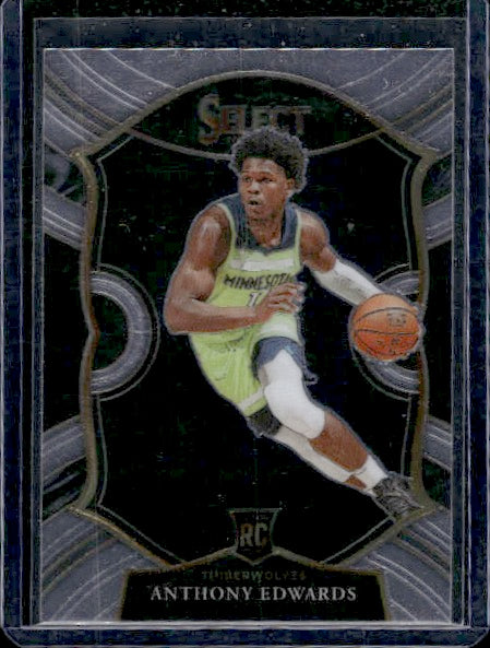 2020-21 Panini Select #61 Anthony Edwards RC