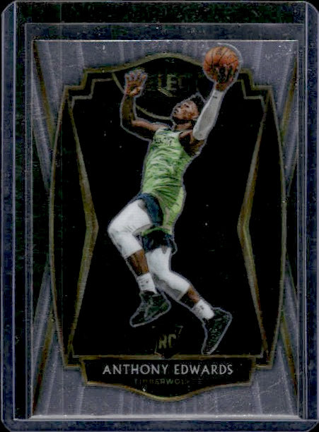 2020-21 Panini Select #169 Anthony Edwards RC