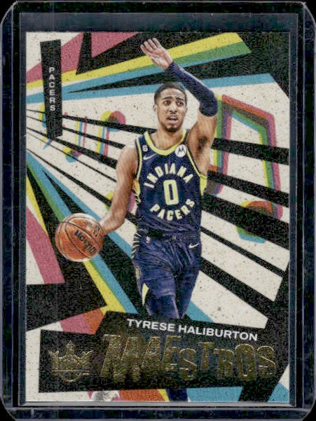 2022-23 Panini Court Kings #23 Tyrese Haliburton Maestros