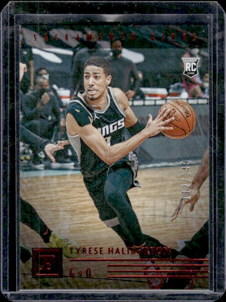 2020-21 Panini Chronicles #103 Tyrese Haliburton Red #/149 RC