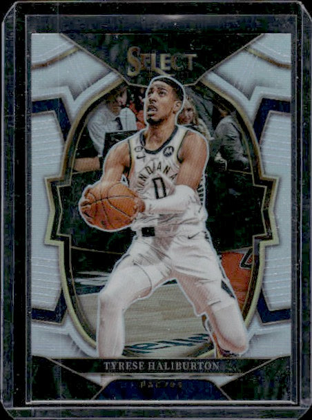 2022-23 Panini Select #20 Tyrese Haliburton Silver Prizms