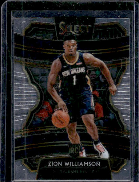 2019-20 Panini Select #1 Zion Williamson RC