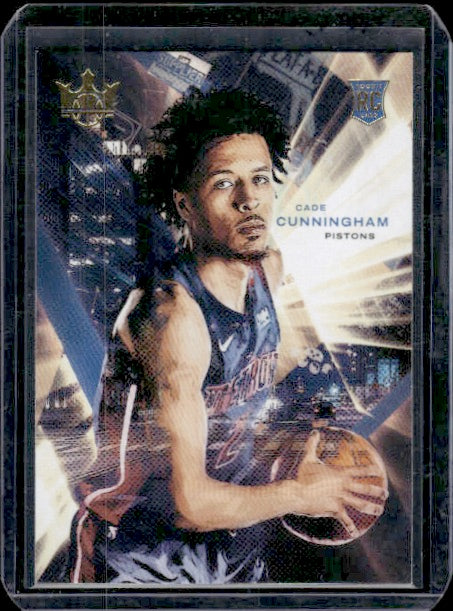 2021-22 Panini Court Kings #77 Cade Cunningham RC