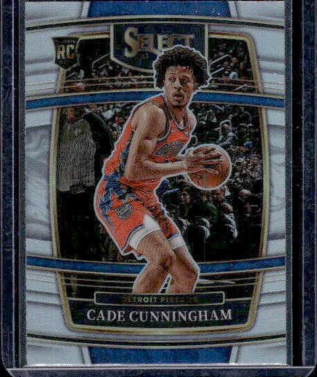 2021-22 Panini Select #11 Cade Cunningham Silver Prizms RC