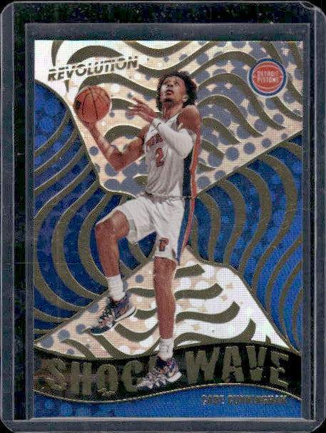 2021-22 Panini Revolution #6 Cade Cunningham Shock Wave RC