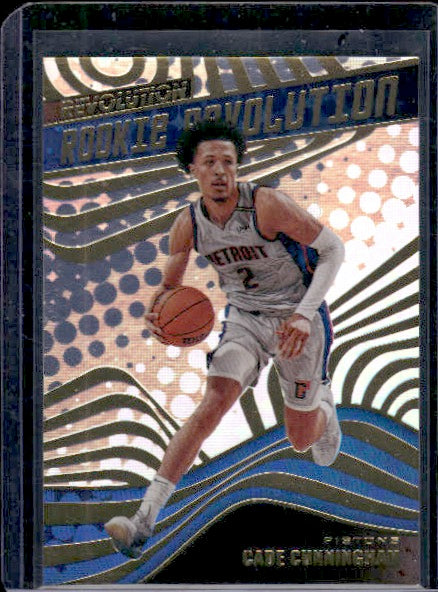 2021-22 Panini Revolution #9 Cade Cunningham Rookie Revolution