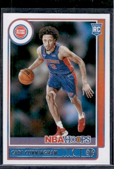 2021-22 Hoops #201 Cade Cunningham RC