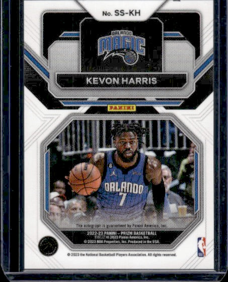 2022-23 Panini Prizm #SS-KH Kevon Harris Sensational Signatures