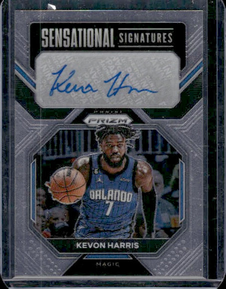 2022-23 Panini Prizm #SS-KH Kevon Harris Sensational Signatures