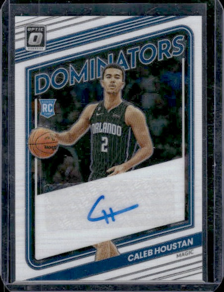 2022-23 Donruss Optic #RDS-CHS Caleb Houstan Rookie Dominators Signatures RC