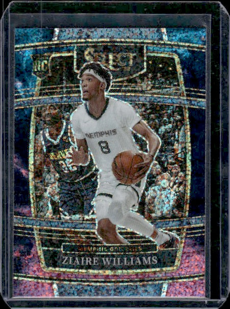 2021-22 Panini Select #86 Ziaire Williams Cosmic Prizms RC