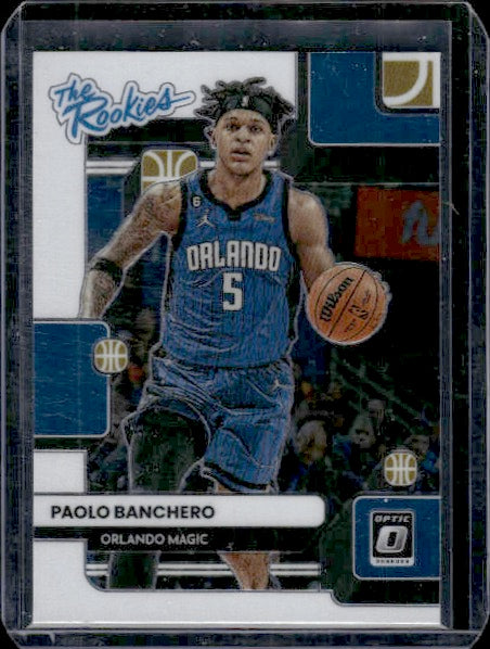 2022-23 Donruss Optic #1 Paolo Banchero The Rookies RC