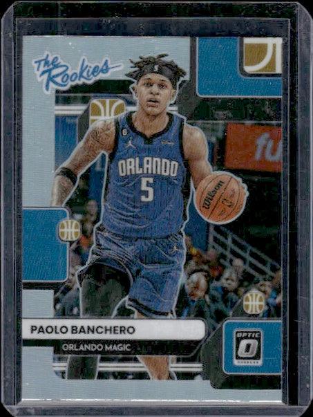 2022-23 Donruss Optic #1 Paolo Banchero The Rookies Holo RC