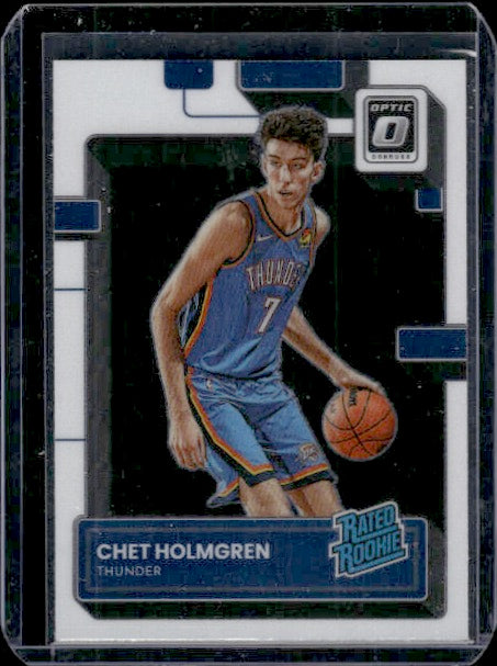 2022-23 Donruss Optic #208 Chet Holmgren RC