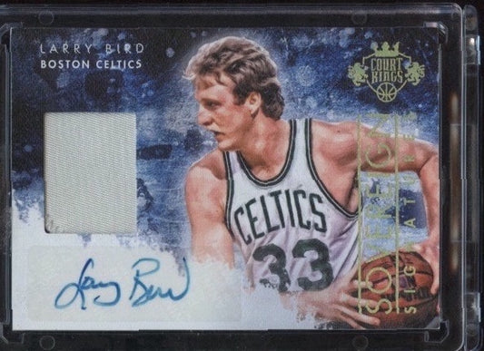 2013-14 Panini Court Kings #8 Larry Bird Sovereign Signatures Prime #/10