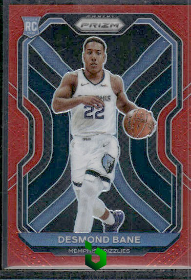 2020-21 Panini Prizm #297 Desmond Bane Red Prizms #/299 RC