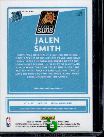 2020-21 Donruss Optic #160 Jalen Smith Red Pulsar RC