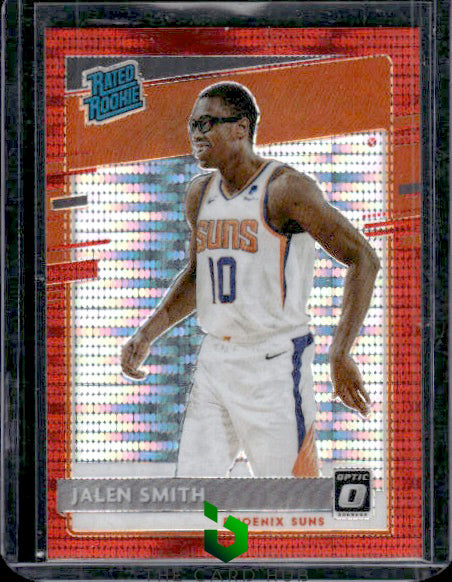 2020-21 Donruss Optic #160 Jalen Smith Red Pulsar RC