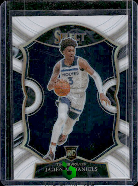 2020-21 Panini Select #88 Jaden McDaniels White Prizms #/149 RC