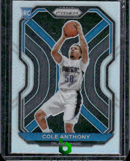 2020-21 Panini Prizm #292 Cole Anthony Silver Prizms RC