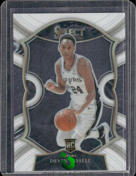 2020-21 Panini Select #71 Devin Vassell White Prizms #/149 RC