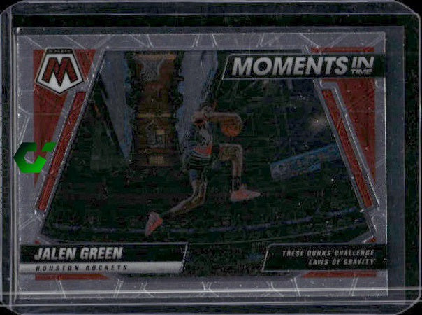 2021-22 Panini Mosaic #5 Jalen Green Moments in Time RC