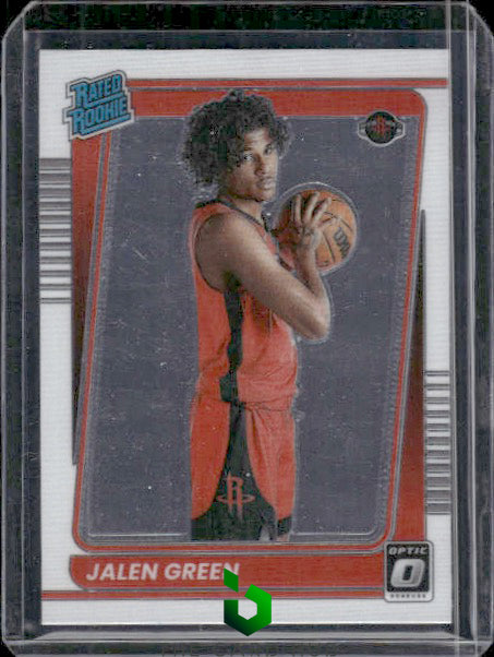 2021-22 Donruss Optic #159 Jalen Green RC