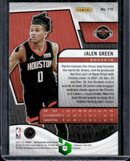 2021-22 Panini Revolution #115 Jalen Green RC