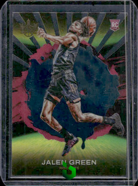 2021-22 Panini Court Kings #14 Jalen Green Acetate Rookies RC