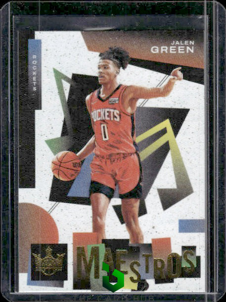 2021-22 Panini Court Kings #12 Jalen Green Maestros RC