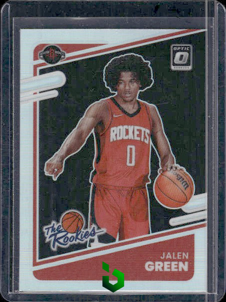 2021-22 Donruss Optic #2 Jalen Green The Rookies Holo holo